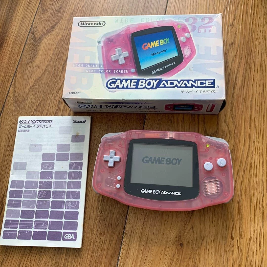 Nintendo Game Boy Advance PINk from jAPAN w/box pre-owned | eBay