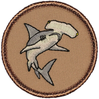Hammerhead Patrol Patch - 2'' Round Embroidered Patch