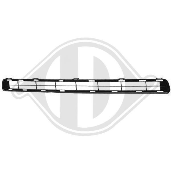 Diederichs LüFtungsgitter StoßFäNger Oben Vorne FüR Toyota RAV 4 III 6687045-image