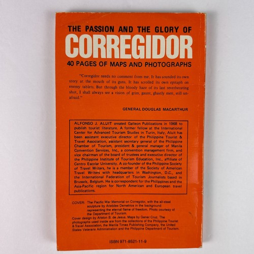 Corregidor Guidebook Alfonso Aluit Phillipines Galleon Map Photos World War II - Picture 2 of 14