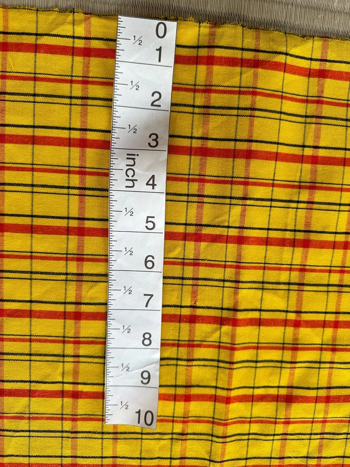 t19: Kimono Vintage Tela Japonesa Mosurin Kasuri tsumugi Tela Artesanía Costura Foto 3 de 4