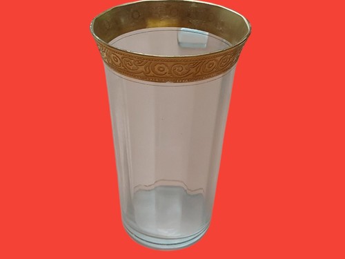 Tiffin Franciscan MINTON Goldverkleidung optisches Glas.5 Becher. 1 Desserttasse. - Bild 7 von 8