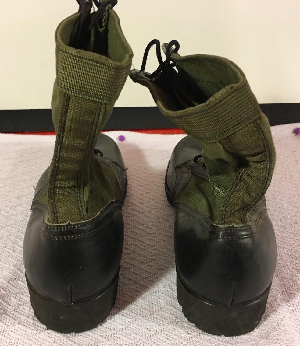 1960s H/W sz13XN BATA VIETNAM SPIKE PROTECTIVE GREEN JUNGLE COMBAT BOOTS SI 589 1960s H/W BATA VIETNAM SPIKE PROTECTIVE GREEN 13 XN JUNGLE  main image 3