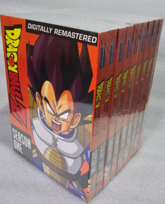 DRAGON BALL Z The Complete UNCUT Series Seasons 1-9 ( DVD 54 Disc