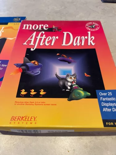 More After Dark (Berkeley, PC 1991) screen saver, complete in box