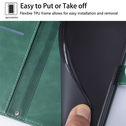 Stand Book Wallet Leather Phone Case For Samsung Galaxy S25 S24 FE S23 S22 Cover - Picture 41 of 95