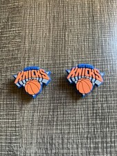 New York Knicks Basketball Team Sports Charm For Crocs Shoe Charms - 2 Pieces