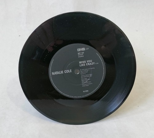 Natalie Cole - Buon Tornare/Manchi Come Un Folle - Disco In Vinile Da 7 Pollici - Picture 4 of 4