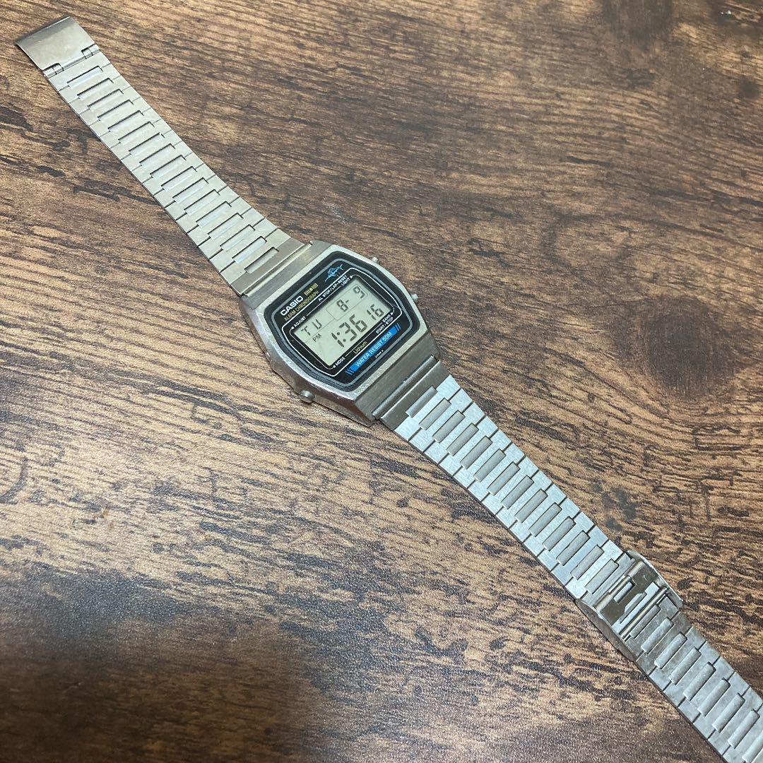 【希少レトロ】CASIO カシオ W-26 モジュール248 カジキ Vintage Casio W-26 module 248 Japan, Marlin watch family