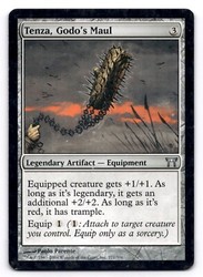 Tenza, Godo's Maul #271 - Champions of Kamigawa MTG Uncommon