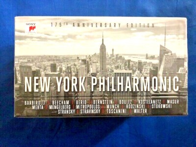 N.Y. Phil 175 anniversaryコレクション New York Philharmonic 175th Anniversary Edition [New CD Box