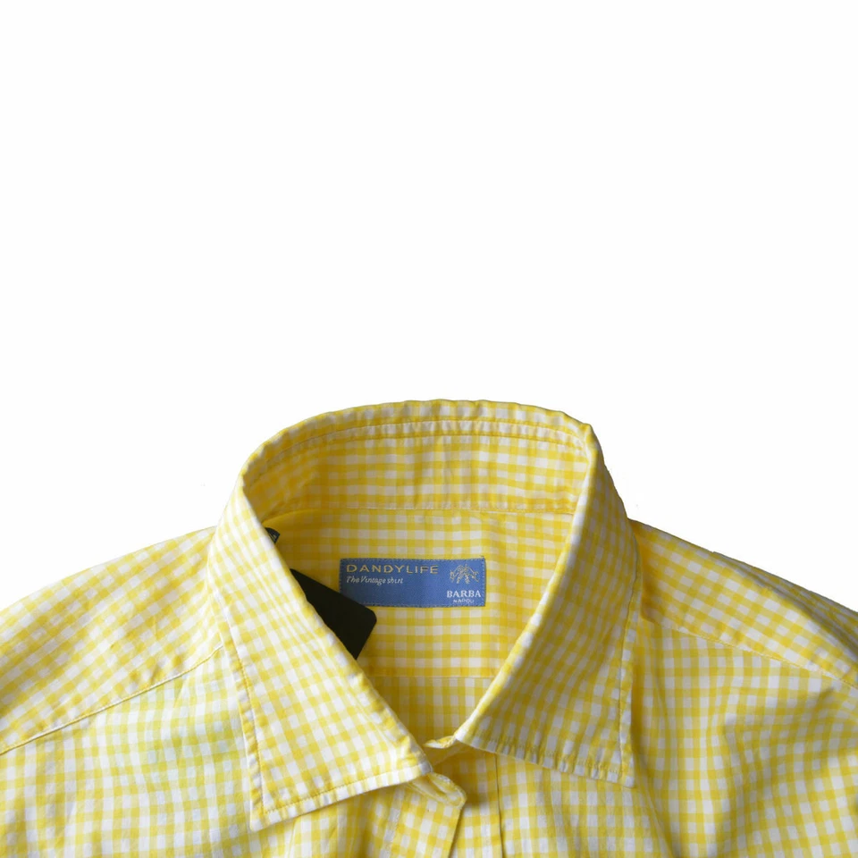 Camisa de Vestir Barba Napoli Multicolor Manga Larga US 15 15.5 15.75 16 16.5 Foto 3 de 3