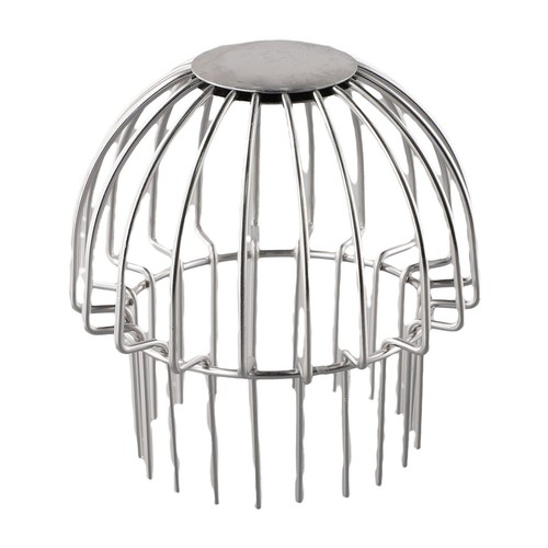 Edelstahl Dachrinne Laubschutz Netz Abdeckung für schnelle Entwässerung Verstopfung Verhinderung - Bild 1 von 72