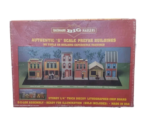 Bachmann Big Haulers Authentic G Scale Prefab Building - TOY STORE #95002