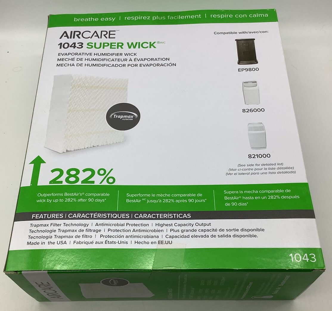 AIRCARE Evaporative 1043 Super Wick/Filter  ESSICKAIR new in box