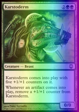 Magic the Gathering MTG Karstoderm (77) Darksteel   LP FOIL