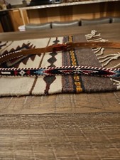 WOMENS BEADED BELT WEATERN NATIVE LEATHER