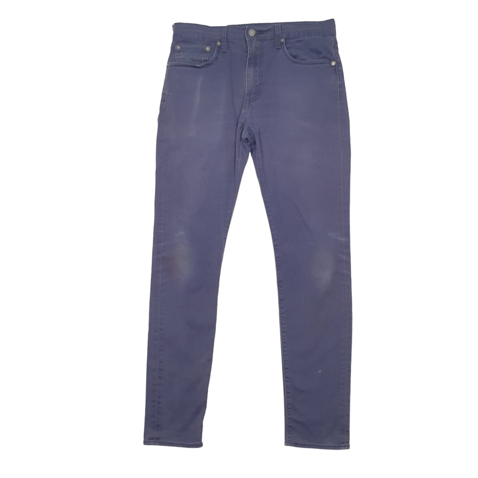 LEVIS 512 Jeans Slim Tapered Fit Blue Denim Trousers Mens W31 L34 image 2
