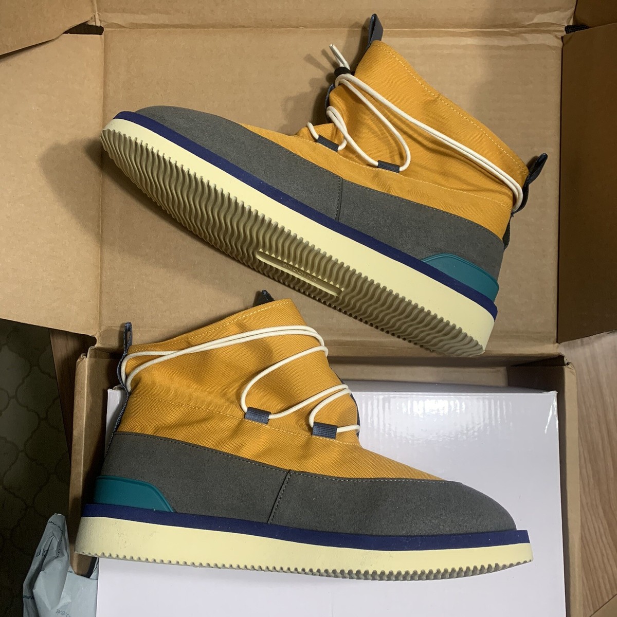 Suicoke X Amie Leon Dore Hobbs (Yellow & Grey) USA sz 8 | eBay display picture 2