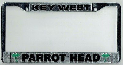 key west parrot head license plate frames key west parrot head license plate frames