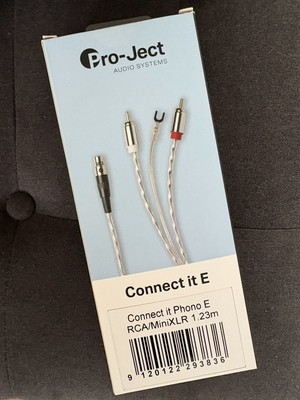Pro-Ject Connect it Phono E RCA/MiniXLR, Spezielles True Balanced Kabel 