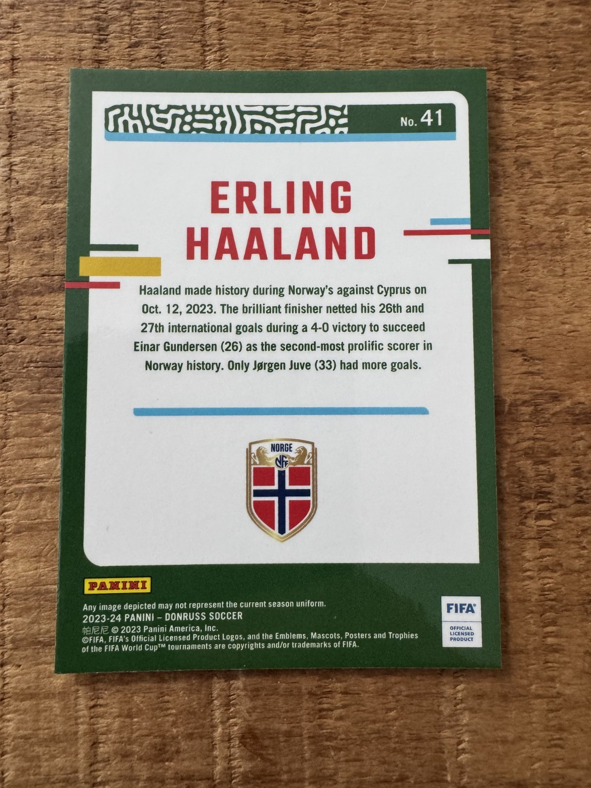 Norway FIFA National Team Soccer Card Lot (30) -Inserts- Rookies- Haaland view 9
