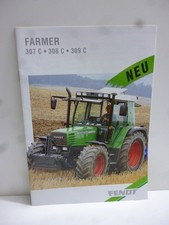 FENDT FARMER  307 C/ 308 C/ 309 C TRAKTOR Orig. Prospekt 16 Seiten RO 10/98-15