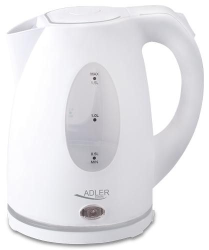 Adler AD1207 electric kettle 1.5 L 2000 W White