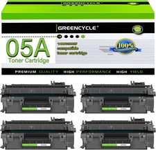 1-4PK Toner Cartridge for HP CE505A 05A LaserJet P2035 P2050 P2030 P2035 Printer