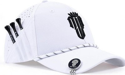 NJF Golf Hat Men Breathable Adjustable with Tee Holder