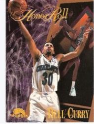 1995-96 SkyBox Premium #250 Dell Curry HR - BSK