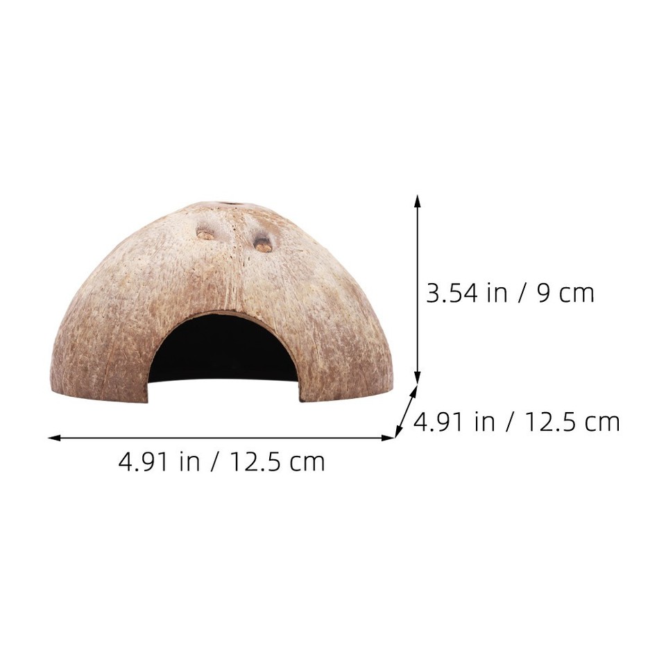 Visual Reference: 3 Pcs Hamster Shelter House Small Animal Hide Hideout Cute