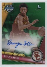 2023-24 Bowman U Chrome Prospect Green Refractor 13/99 Rejean Ellis Auto 3hd