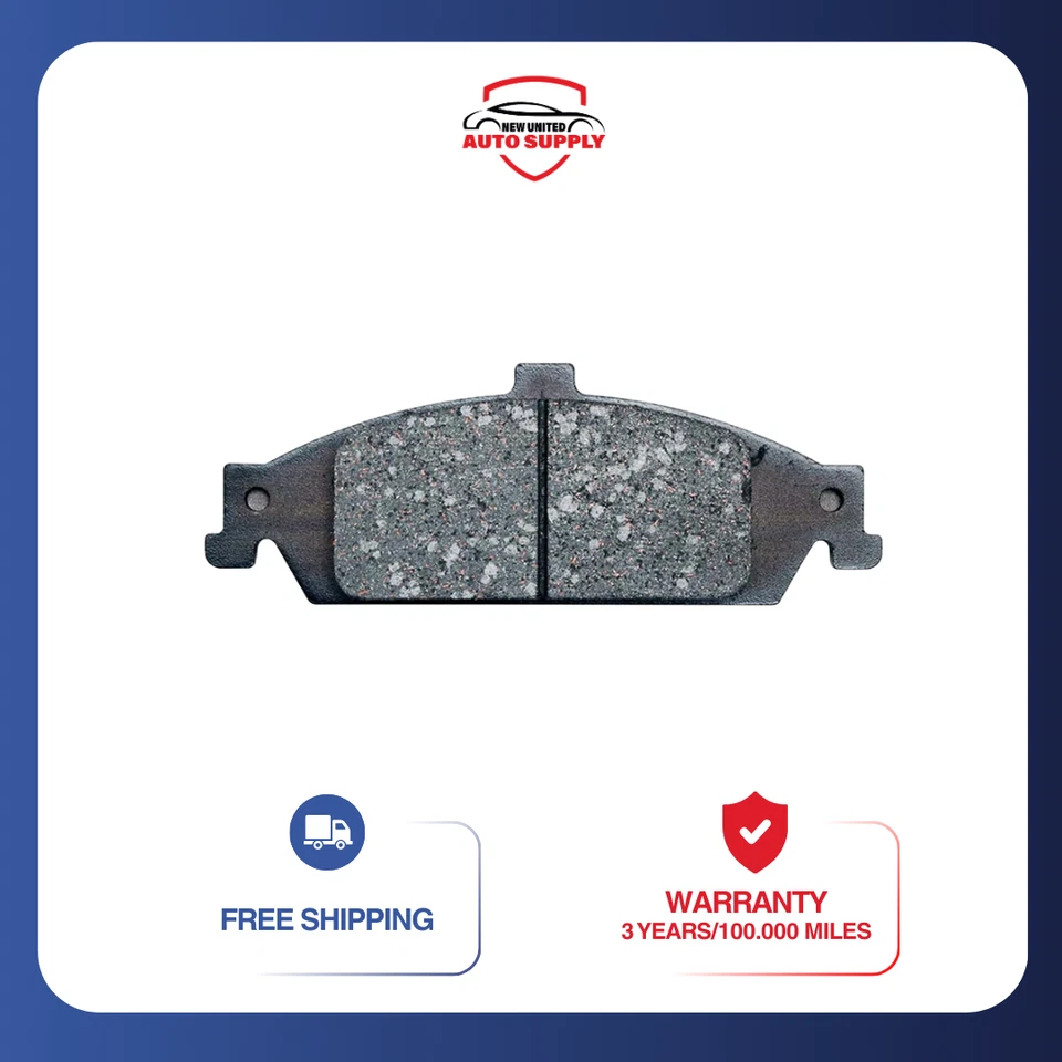 Pastillas de freno delanteras de cerámica con hardware para Classic Malibu Alero Cutlass Grand Am Foto 3 de 4