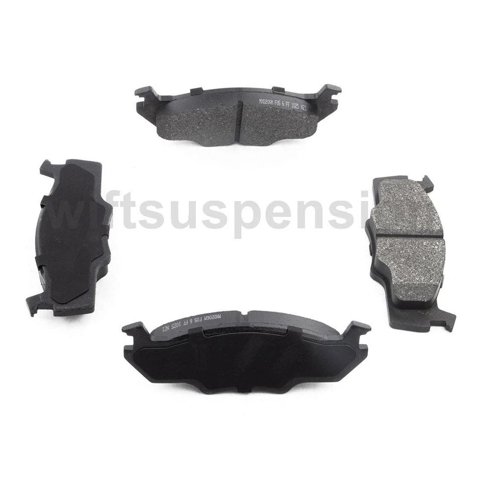 Pinzas de freno delanteras y pastillas de freno para Volkswagen Rabbit Convertible 1981-1983 Foto 4 de 4