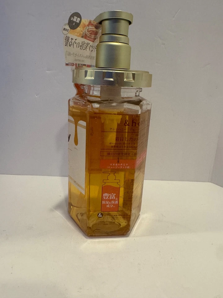 & Honey Deep Moist Shampoo 1.0 - 440 ml New Japanese Hair Beauty Care- New - Image 3 of 4
