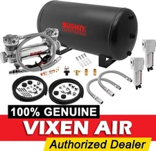AIR SUSPENSION KIT/SYSTEM FOR TRUCK/CAR BAG/RIDE, DUAL HEAD COMPRESSOR, 6G TANK