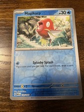 MAGIKARP 129/165 151 POKEMON ENGLISH (REVERSE HOLO, NM) 