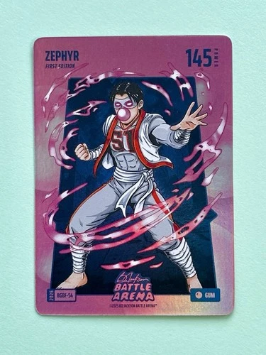 Bo Jackson Battle Arena Jung Hoo Lee ‘Zephyr’ Bubble Gum Battlefoil #BGBF-54