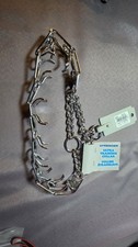 sprenger prong collar Neck Size 16" Length 20" ,size Medium NEW Chrome Plated