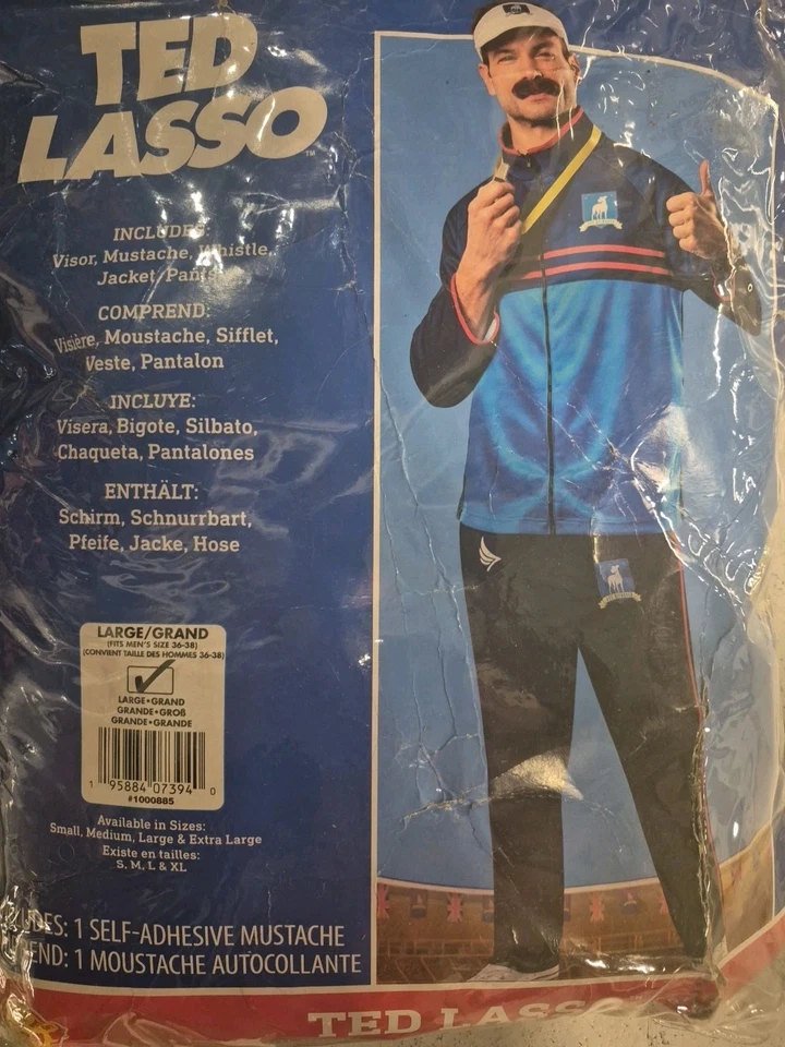 Traje de chándal completo Rubies ed Lazo adulto - Grande FALTA BIGOTE Foto 4 de 4