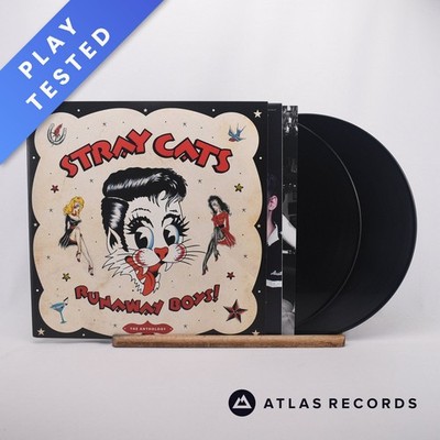 Stray Cats Runaway Boys! The Anthology Gatefold 2 x LP Vinyl Record - EX/NM