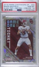 2018 Panini Contenders Draft Picks Cracked Ice Ticket 22/23 Baker Mayfield 1j6