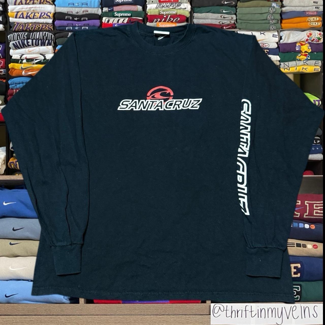 Vintage Y2K quiksilver Surf Sweater/Shirt (Free shipping)  Large