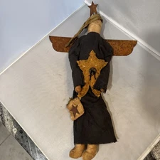 Primitive Christmas Angel. Rustic Decoration 
