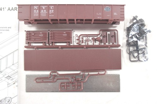 Góndola de acero HO Accurail New York Central AAR 41' #642537 nuevo kit sin montar | Zustand: New