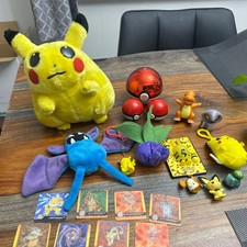 Vintage 90 s Pokemon Card Toy Lot Tomy Ninten...