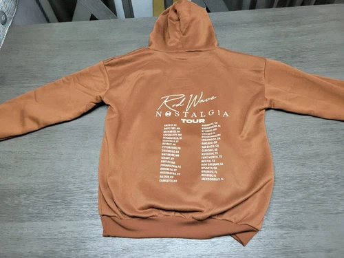 Rod Wave Hoodie Black Nostalgia Tour 2023 Size Med Adult - Picture 2 of 21