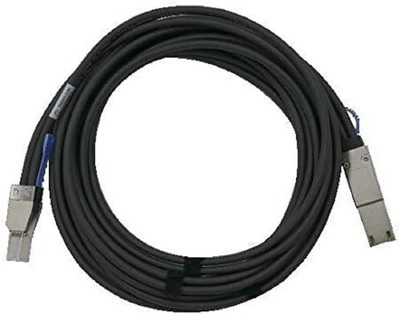 QNAP CAB-SAS30M-8644 Serial Attached SCSI  cable 3 m Black, Metallic