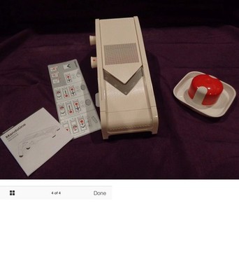 Tupperware Mandoline Mando Chef Slicer new in package
